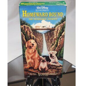 Walt Disney Homeward Bound The Incredible Journey VHS Tape Clamshell Case